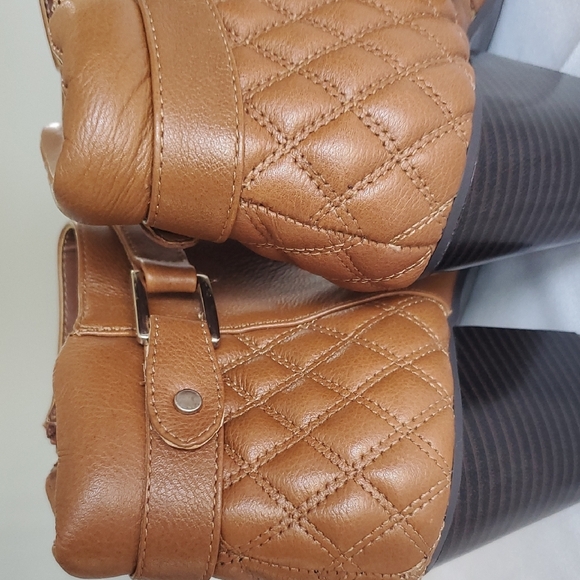 New 
Alfani Wakefield Women's Ankle Boots Brown Leather Zip Up, Size: 9.5M - Picture 14 of 15